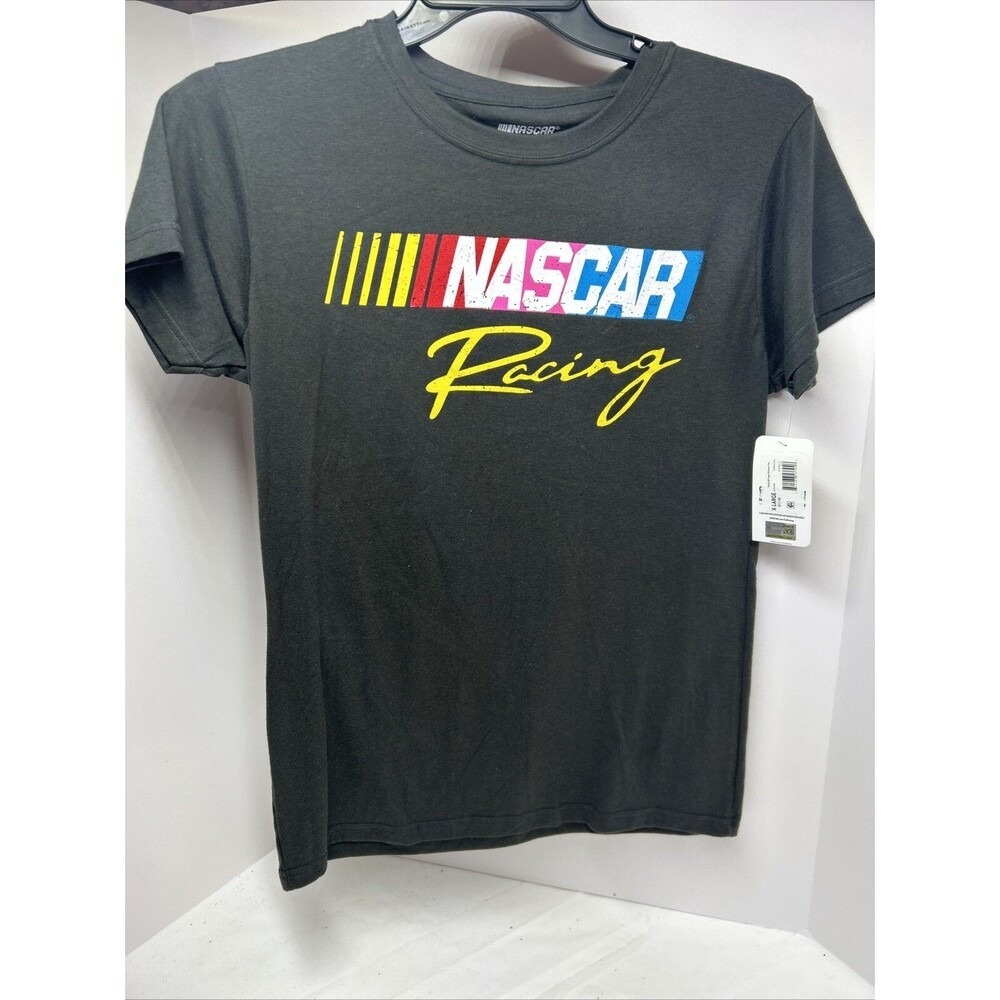 🔥🔥🔥NASCAR Racing Women's XL T-shirt Charcoal